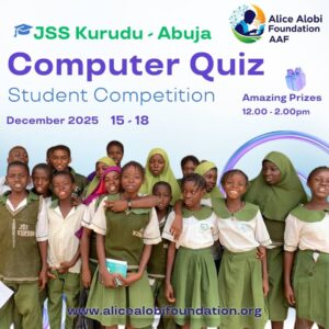 Computer quiz flyer